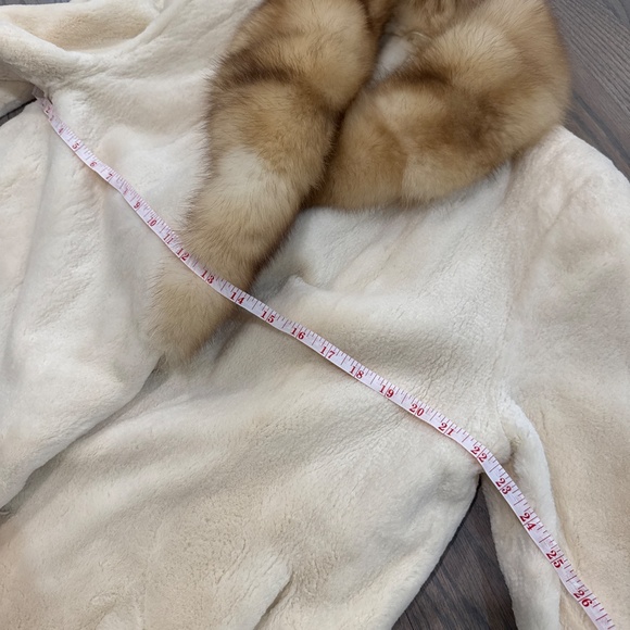 Beautiful Vintage Mink/Sheered Lamb Fur Jacket size M - Picture 8 of 11
